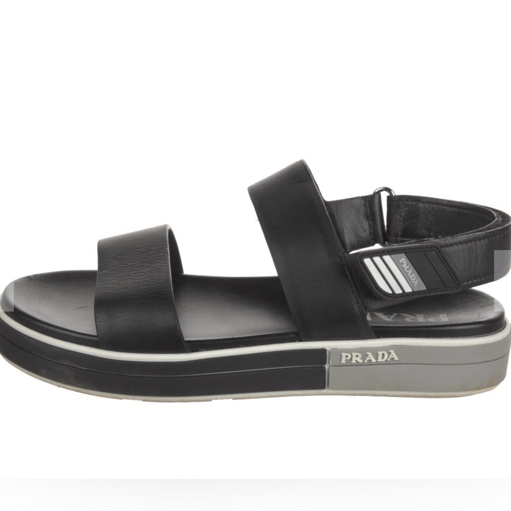 Prada Leather sporty sandals 6.5